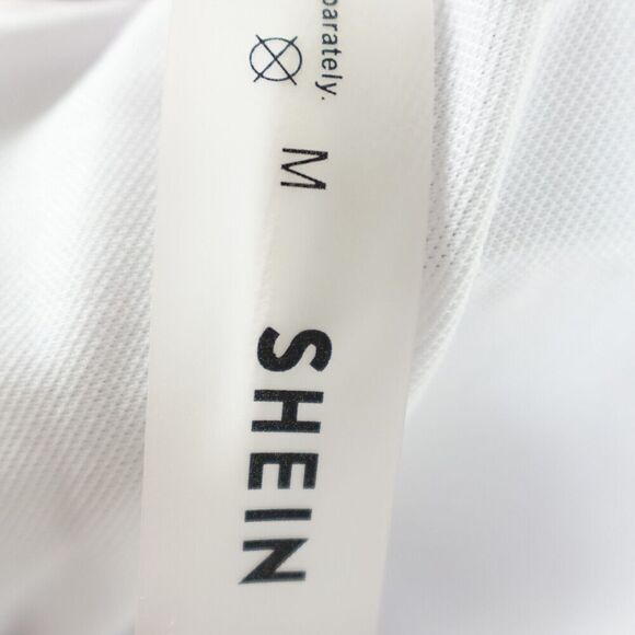 Shein Red Scalaped One Piece Swimsuit Medium - Picture 9 of 10